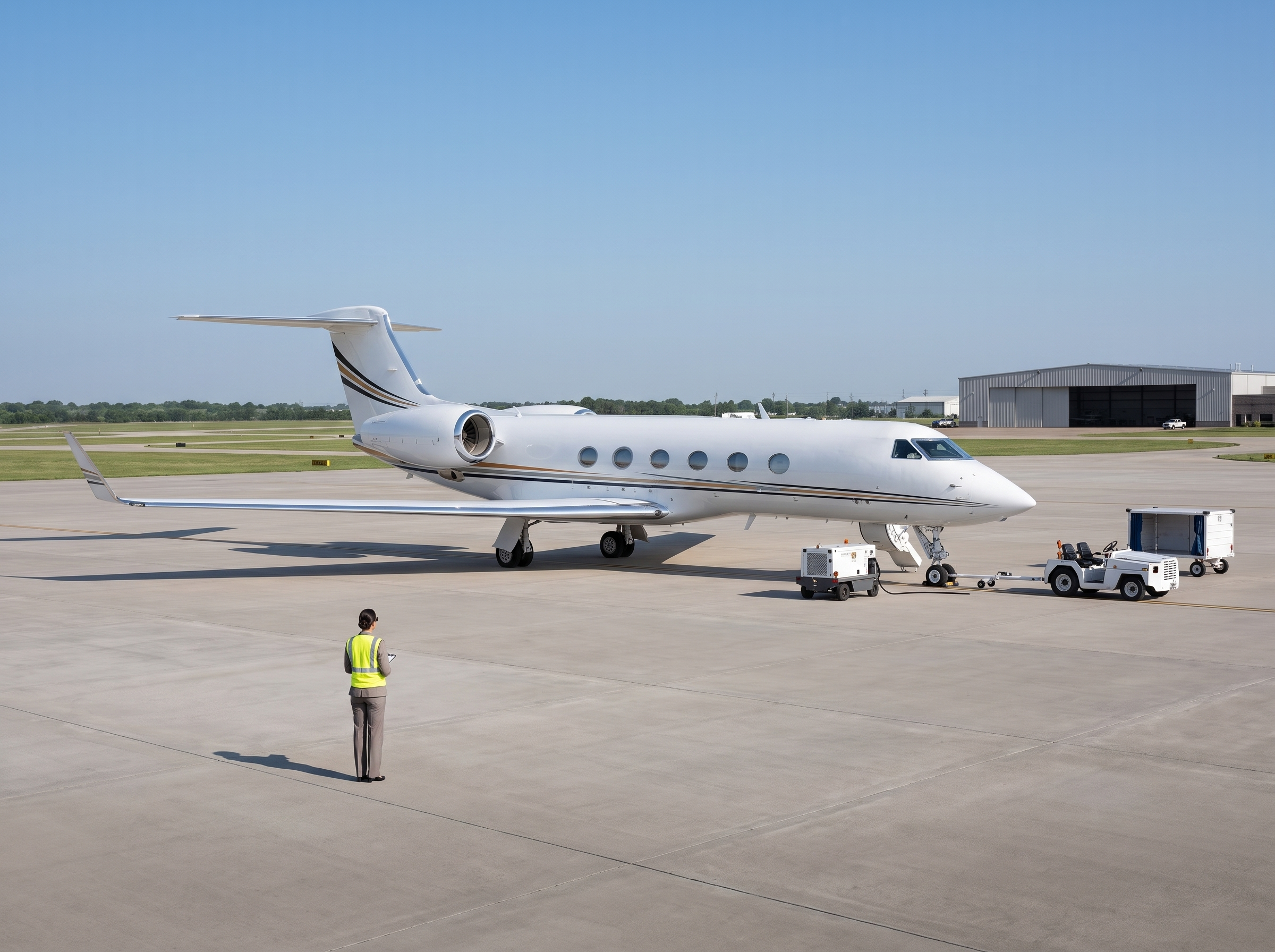 Business aviation ground support operations in Mexico